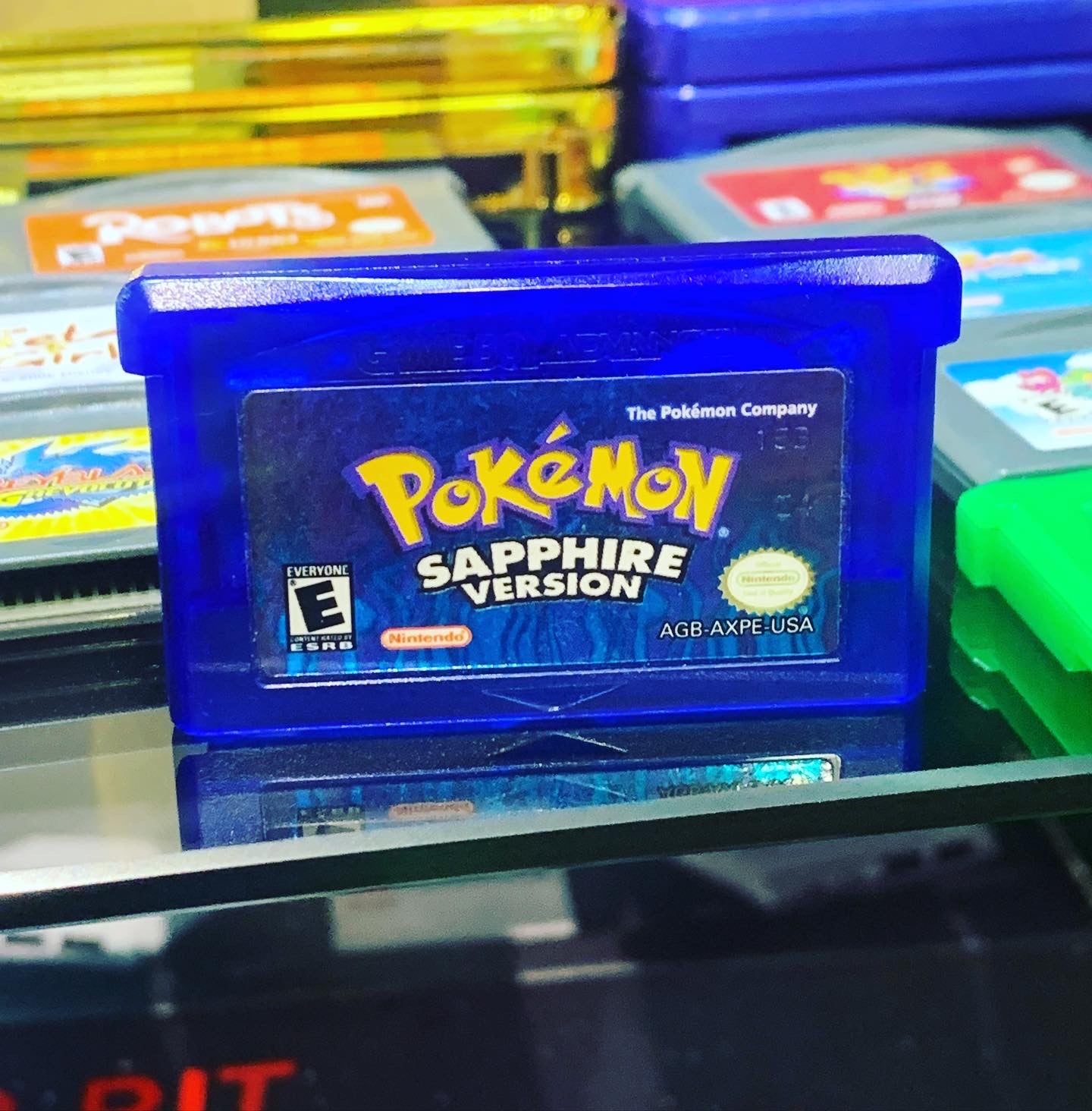 Pokémon sapphire GameBoy advance