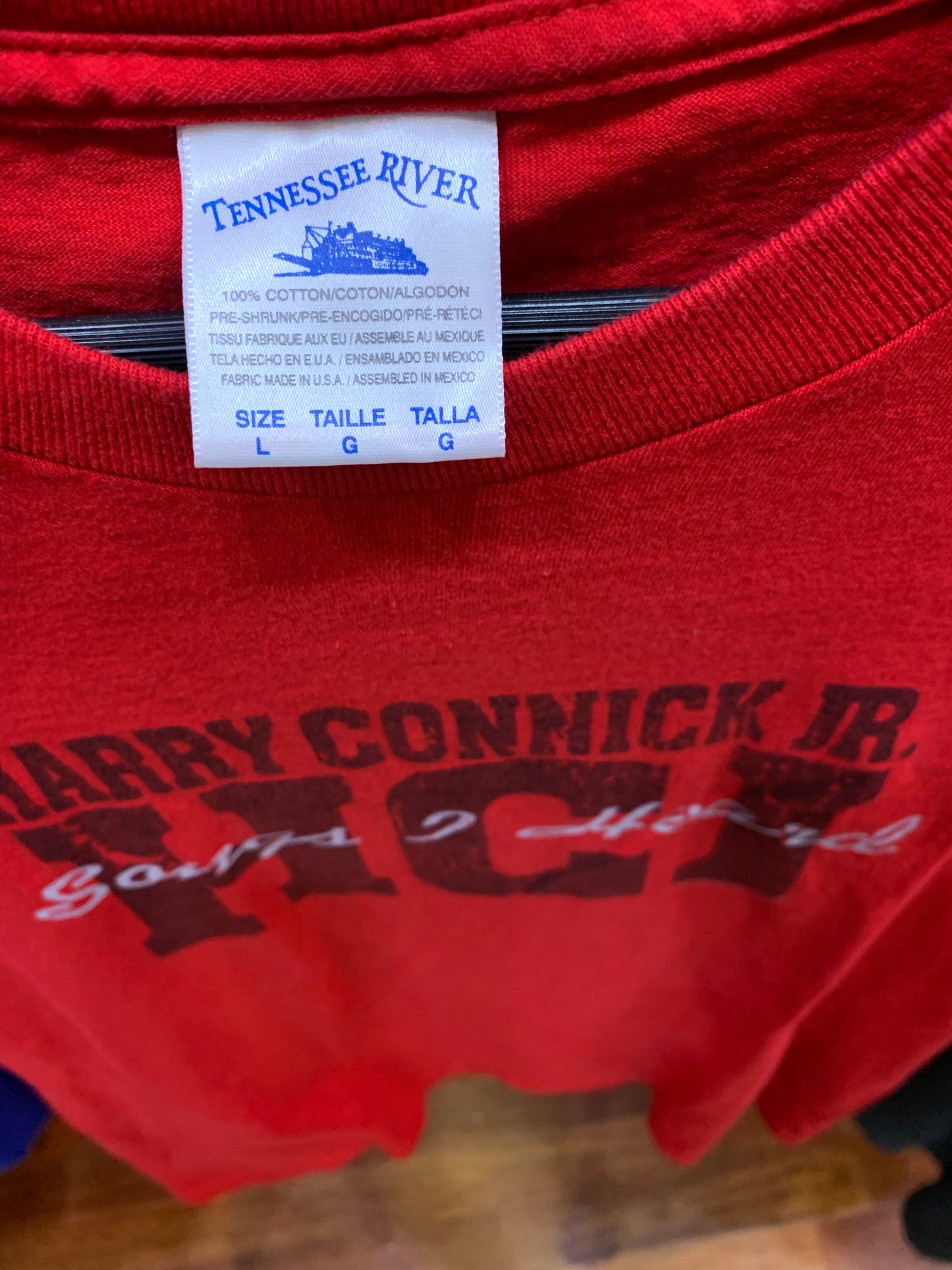 Harry Connick Jr red
