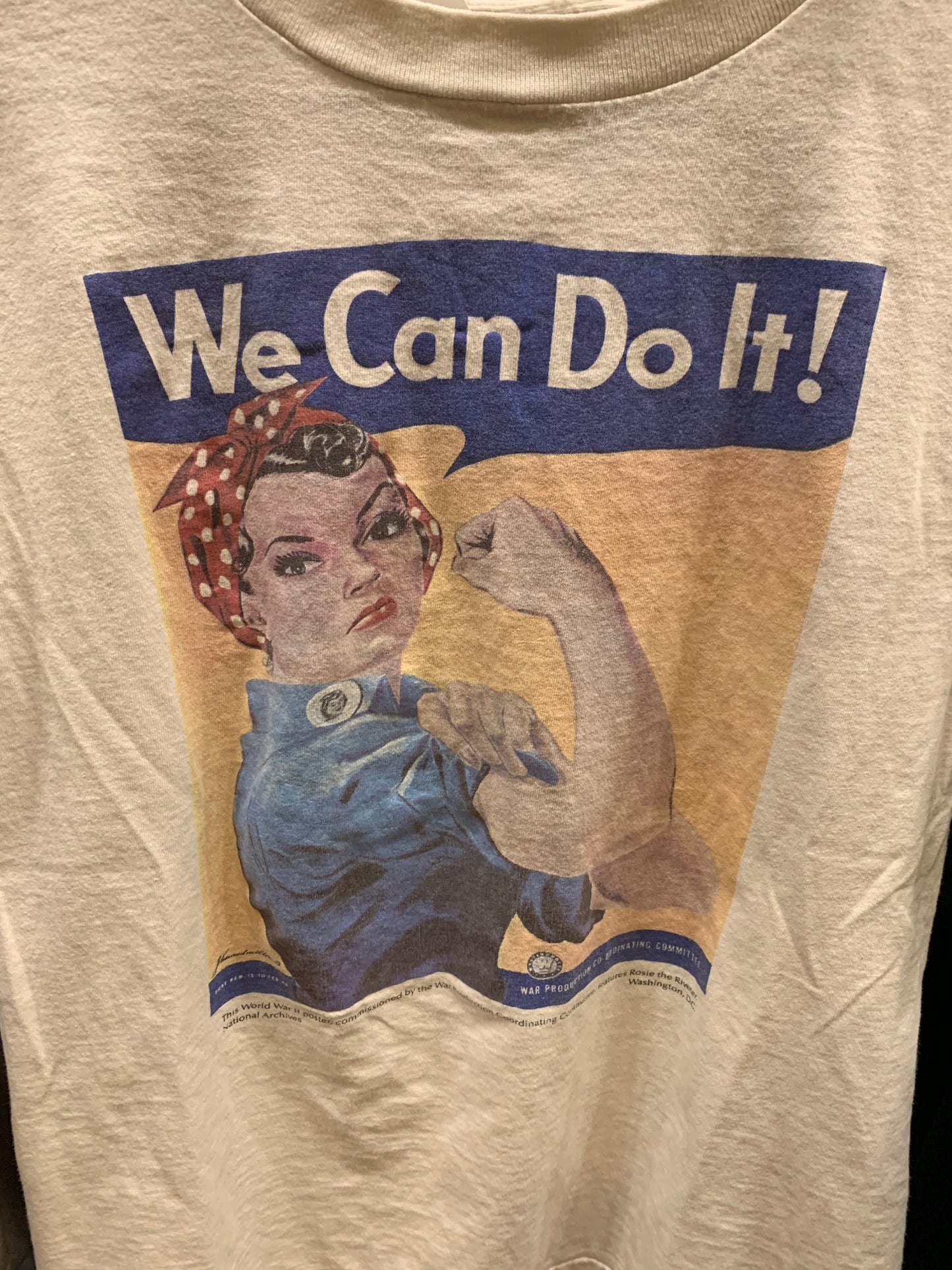 We can do it 90’s white